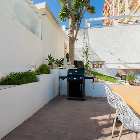 Casa Folimanka, 250sqm Garden Duplex With Jacuzzi, Sea View & Cinema Торремолинос